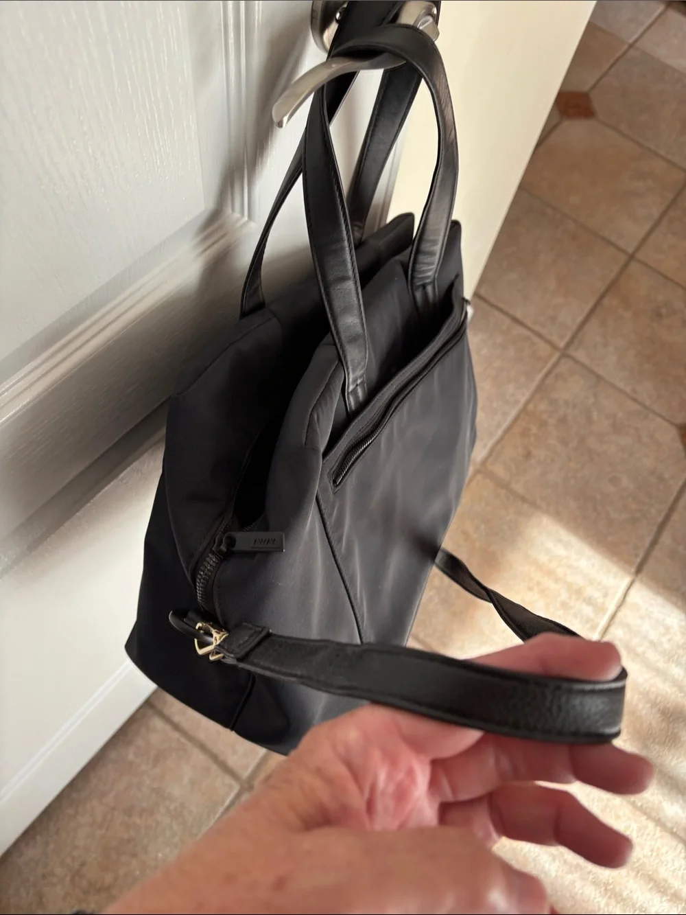 Away Black Men's/Ladies Nylon Duffel Travel Weekend Bag